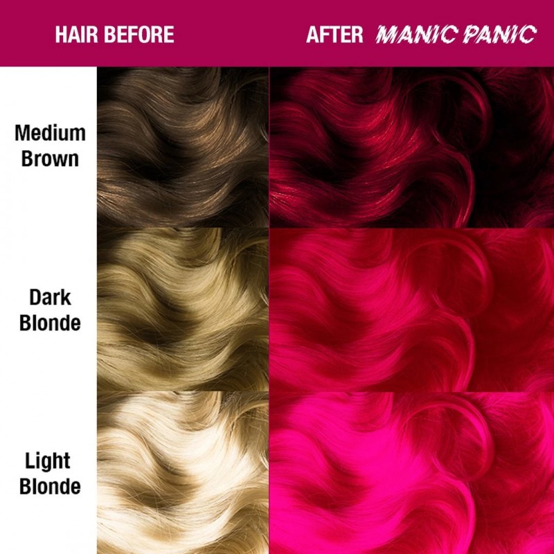 Красная краска для волос CLEO ROSE CLASSIC HAIR DYE - Manic Panic